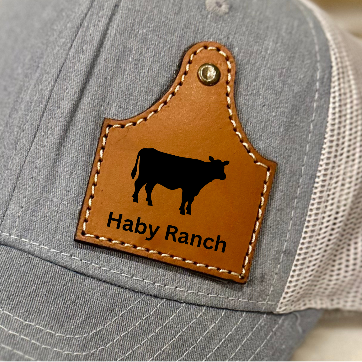 Personalized Cattle Tag Hat