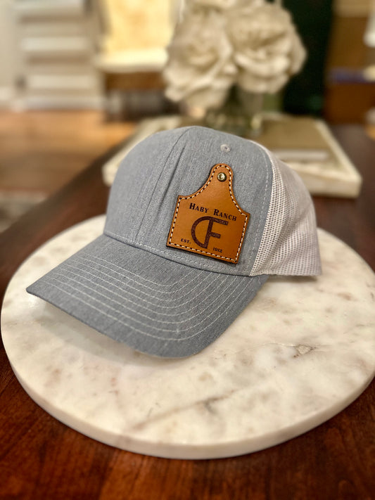 Custom Ranch/Farm Brand Cattle Tag Hat